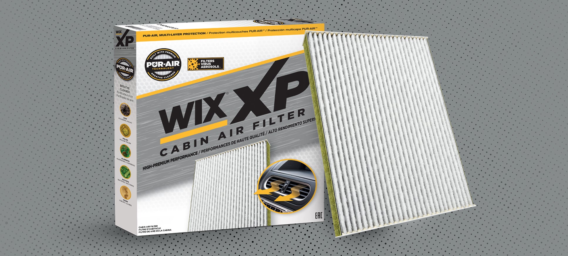 エアフィルター キャビンエアフィルターWix 24900 Cabin Air Filter