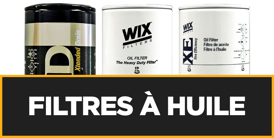 Filtres à huile à usage intensif